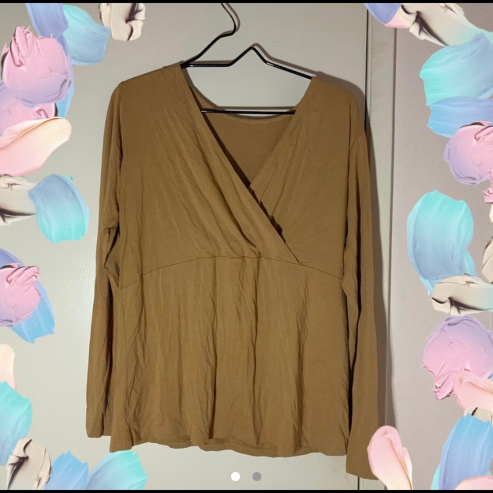 Plus Size Golden Bust Blouse